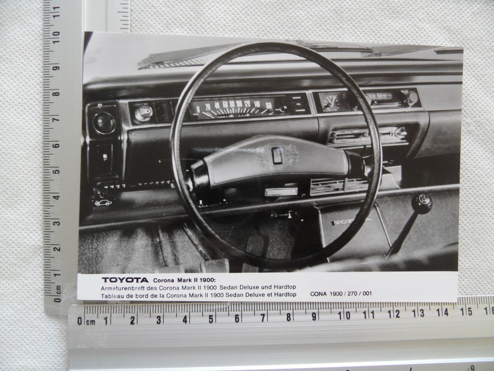 Photo Photography Photograph Toyota Corona Mark II 1900 SR720