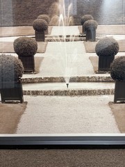 Charlie Waite Signed Photo Art Large Framed Formal Garden Landscape 42×42
