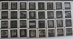 Room design circa 1950 e.g. B Minorette Radio 36 x Vintage Black White – Slides