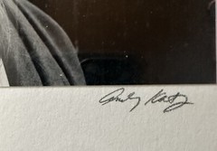 Andy Katz Photograph Faces Of India Silver Gelatin Print B&W Signed 25/60
