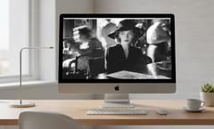 Digital Image Picture Wallpaper Background Desktop AI Art Women Vintage Cafe