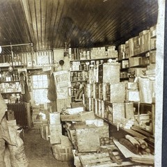 Vintage Dated September 1907 Grocery Store Photograph