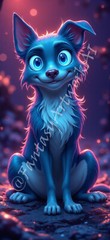 Nice Dog – Digital Image Picture Phone Background AI Art, 10 images – #10