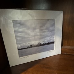 Richardson Signed “Memphis Skyline” Color Cityscape Photo 11×14 Matted Original