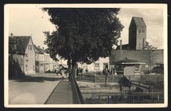 Photography Röbel / Müritz, refreshment stand with advertising for Grabower…