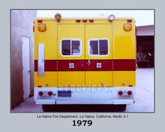 La Habra Fire 1979 Vintage Paramedic Unit 31 New 8×10 Unframed Photo VFRPBT_0023