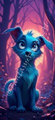 Nice Dog – Digital Image Picture Phone Background AI Art, 10 images – #10