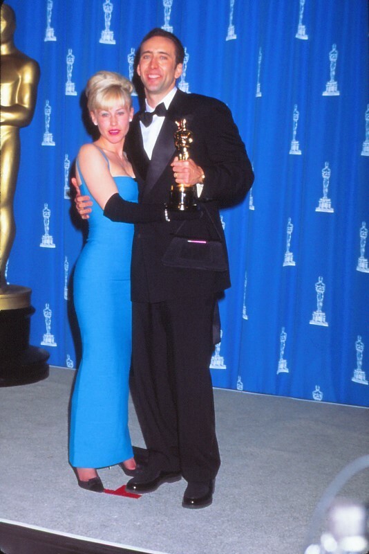 Dia Nicolas Cage & Patricia Arquette 1996 KB Format Photographer P8-27-5-3