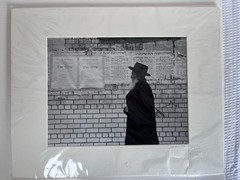 Mark Ritter Signed Photography – “Lubavitch Rebbe – New York City” B&W Print