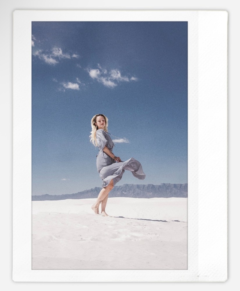 Art model Bradley Instax Wide Instant Film Print