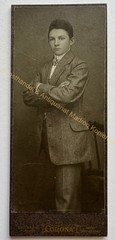 orig. CDV photo photography picture old Mr. Mann fashion around 1890 Zwickau Corona