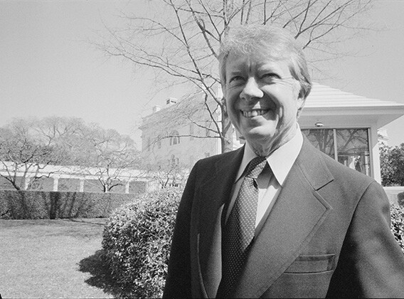 Jimmy Carter Photograph – Vintage Photo from 1977