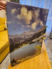 Landscape photography on canvas