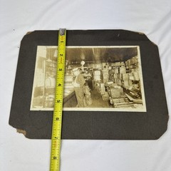 Vintage Dated September 1907 Grocery Store Photograph