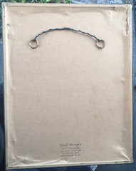 SIGNED ca.1960 Portrait Photo of Beloved Artist MAURICE LOGAN, Painter Died 1977
