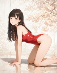 No nudity / AI girl / AI Art / swimwear girls (180 images digital download)
