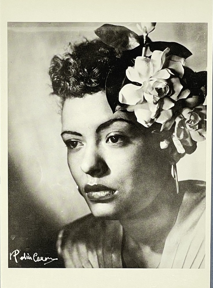 Billie Holiday 1936 Fotofolio Art Print Card Photo By Robin Carson 4.25”x6”