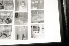 Photo Negative Bundle View Apartment Furniture Radio Lamp Books Schorndorf Room