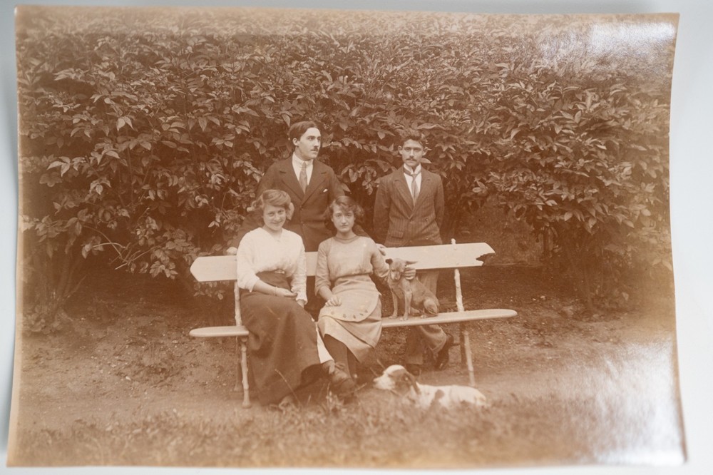 Original Photo Gelatin Silver Print 11x17cm Black and White France 1900