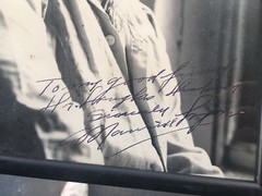 SIGNED ca.1960 Portrait Photo of Beloved Artist MAURICE LOGAN, Painter Died 1977