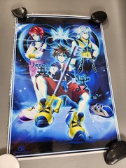Kingdom Hearts Mini Photo Poster 19″ x 13″ – Artist Bassanimation – Rare