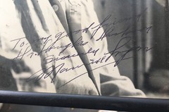SIGNED ca.1960 Portrait Photo of Beloved Artist MAURICE LOGAN, Painter Died 1977