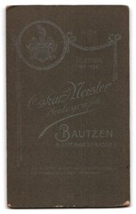 Photography O. Meister, Bautzen, Seminarstr. 6, Portrait Two Cute Children With Sp