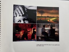 Dreams Large Spiral Bound Photography Book 12.5×9.5 Photo Essay Richard Avedon