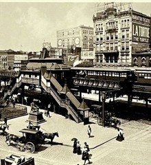 Greeley Square NYC 1896 Art Print Card Photo By Byron 4”x6” Fotofolio Herald Sq