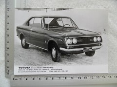 Foto Fotografie photo photograph TOYOTA Corona Mark II 1900 Hardtop SR720