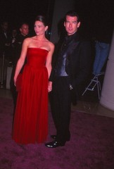 Dia Pierce Brosnan and Keely Shaye Smith 1996 KB Format Photographer P14-27-5-4