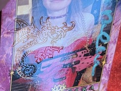 “Queen Karen Pink” Trading Card. VANTAHEART Models. Autographed. Personalized+