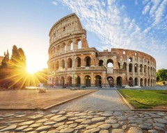 THE ROMAN COLOSSEUM in Rome Italy Glossy 8×10 Photo Coliseum Poster Amphitheatre