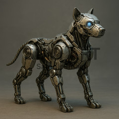 Photo Digital Product – Wallpaper Image Picture robotic dog A-290