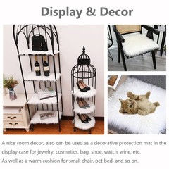 Small Product Photo Background & Luxury Photo Props, 12 Inches Small Square F…