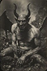 5 ~ 4X6 Glossy 666 Fine Art ‘ SATAN / HELL ‘ Photo FANTASY Set ! 2013598394