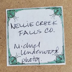Michael Underwood Large Signed Photograph Of Nellie Creek Falls, Colorado