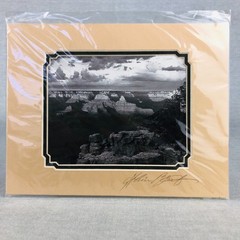 Fine Art Photography GRAND CANYON 2014 Alain Briot signed Custom Mat B&W