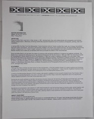 Doug Starn, Mike / Big Bambu SIGNED SET OF 4 PRINTS EACH 8 x 8 1st Edition 2011