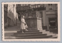 Bernkastel-Kues 1959 – Marketplace – Old Photo 1950s