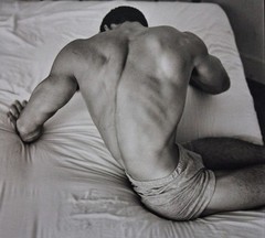 Ken Probst photograph ‘Darren’s Back’ 1989 Gelatin Silver San Francisco, CA