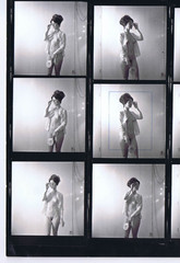 NEWLY FOUND! Hendrickson PHOTO Contact Sheet Proof Negatives Pin-Up NUDE MRS