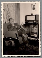 Photography 2x radio radio history tube radio Elberfeld Wuppertal (k1021)