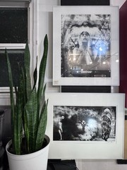 Kase Russell “In Reverence” 1998 Signed Framed Black & White Portrait Photo