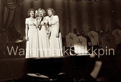 1940s photo Negative Andrews Sisters Swing BIG BAND Popular Music Singers WW2