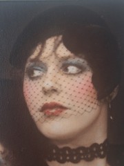 Black Widows Photograph Gary Johnson Signed Oddity Flapper Women Hand Colored