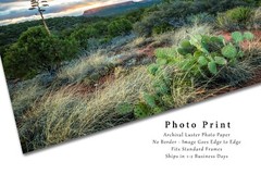 Sedona Photography Print: Arizona Desert Southwest Landscape Sunset Photo