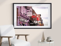 Broadway Street Nashville Tennessee Music Row Photography Print