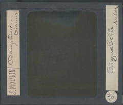 Aiguebelle, Savoie, Photo J. Moulin, Color Glass Plate, Positive 8.5X10 Cm