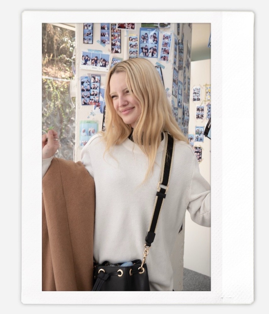 Art model Bradley Instax Wide Instant Film Print